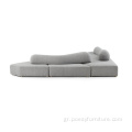 Ευρωπαϊκό σχήμα καναπέ καναπές καθιστικού καναπέ